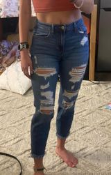 Hollister Distressed Mom Jeans!! Photo 0