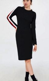 NWT  Shift Dress Black Red White sz Medium Photo 0