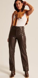 Abercrombie And Fitch Leather Pants  Photo 0