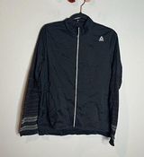 Reebok 🌺  mixed media zip up athletic jacket Photo 0