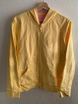 Talbots Yellow Zip up hoodie  Photo 0