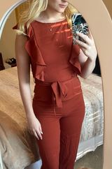 Rust Jumpsuit Size XS Photo 0