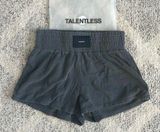 NWT Talentless Cotton Fleece Boxing Shorts Steel Grey Size Large Photo 0