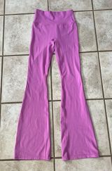 Pink Flare Leggings Photo 0