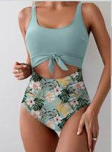 Eomenie Women's One Piece Swimsuit Tummy Control Slimmin... Photo 0