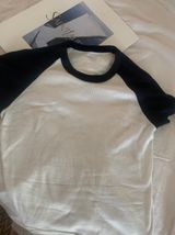 Brandy Melville Bella Ribbed Top Tee Photo 0