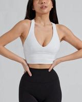 NWT Buffbunny Alpha Sports Bra White Size Large Photo 0