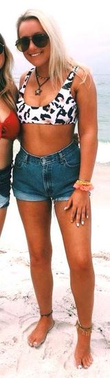 Zaful leopard print bikini top and cheeky bottoms Photo 0