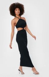 Nasty Gal Black Maxi Dress Photo 0