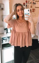 Free People Flowy Tee!! Photo 0