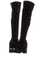 Ivanka Trump Tamir Knee High Black Boots Photo 0