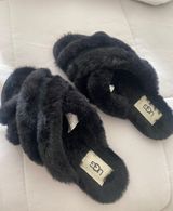Black  Slippers Photo 0