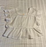 C&C California White Blouse Top Photo 0