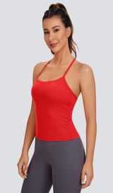 Red athletic tank top Photo 0