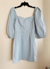 TCEC | NWOT | 3/4 Sleeve Babydoll dress | Baby Blue | S | CD02523 Photo 0