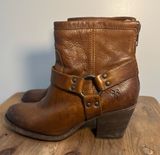 Frye Brown Leather Ankle Boots Photo 0
