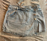 Zara Denim Skort Photo 0