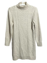 Abercrombie & Fitch Mock neck cable knit Sweater Dress Photo 0