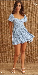 Heidi Floral Mini Dress Photo 0