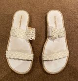 Karl Lagerfeld White Sandals  Photo 0
