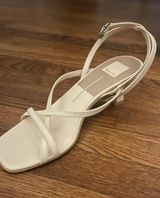 Dolce Vita Crème Sandal Heels Photo 0