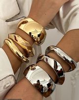 Bangle Bracelets Silver Photo 0