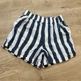 PACT organic striped shorts size small Photo 0