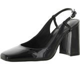 Elegant Marc Fisher Women's Valana Pump Black Patent Leather Slingback Heels Photo 0