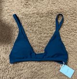 Cupshe Blue Bikini Top Photo 0