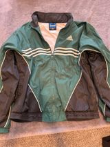 Adidas Green Track Jacket Striped + Nike Jacket Photo 0