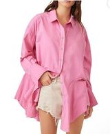 We The Free Womens Collared Poplin Button-Down Top Photo 0