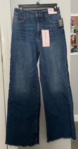 BCBGeneration Wide Leg Jeans Photo 0