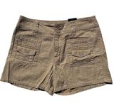 North Crest  liberty khaki patch pocket shorts Size 8 new Photo 0