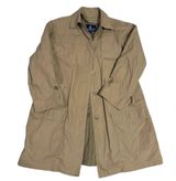 London Fog Women’s Tan Trench Jacket Size 8 Reg 3/4 trench Photo 0