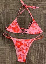SheIn Floral Triangle Bikini Photo 0