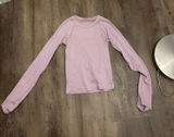 Pink Lululemon Long Swiftly Tech Sleeve Photo 0