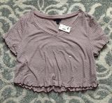 Aeropostale stripped crop top Photo 0