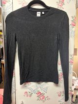 TNA Gray Long Sleeve Tee Photo 0