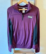 Victoria's Secret VS Pink Ultimate Athletic Half Zip Jacket Photo 0