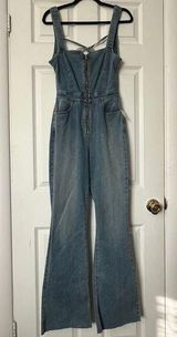 Free People  We the Free Curvy 2nd Ave Bootcut Jumpsuit - Size 6 - NWT Photo 0