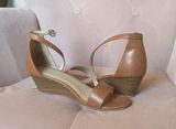 Brown Wedges Size 7.5 Photo 0