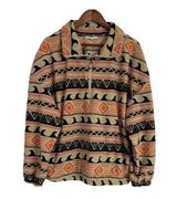 O'Neill Sierra Tribal Fleece 1/4 Quarter Zip Pullover w/ Pockets Women's XLarge Photo 0