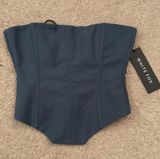 NWT White Fox Corset top Photo 0