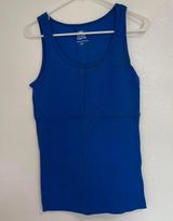 Dark Blue Casual Tank Top Size XL Photo 0