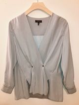 Rag & Bone silk longsleeve Vneck wrap blouse Small Photo 0