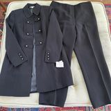 Dress Barn NWT  Black 2pc Suit Jacket Pants 16 Photo 0