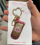 Brand new Betsy Johnson flip phone bag charm VIRAL Photo 0