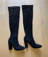 Over The Knee Boot Black Size 6 Photo 0