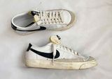 Nike Blazer Platform Sneakers White Womens Size 7.5 Photo 0