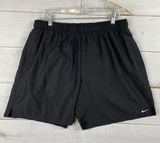 Nike Dri Fit Shorts Womens 2XL Built In Panty Mesh Drawstring Running Pull On Photo 0